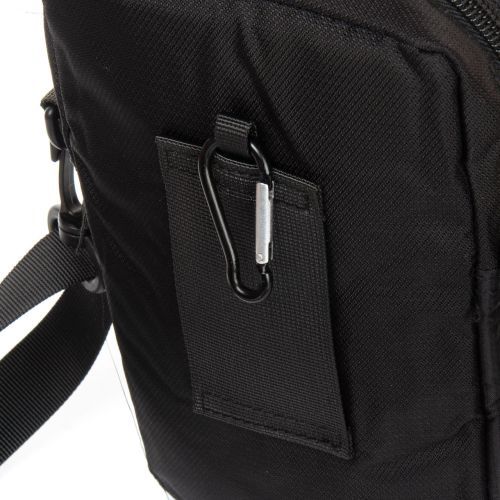 Сумка мужская через плечо Lanpad, нейлон, черная