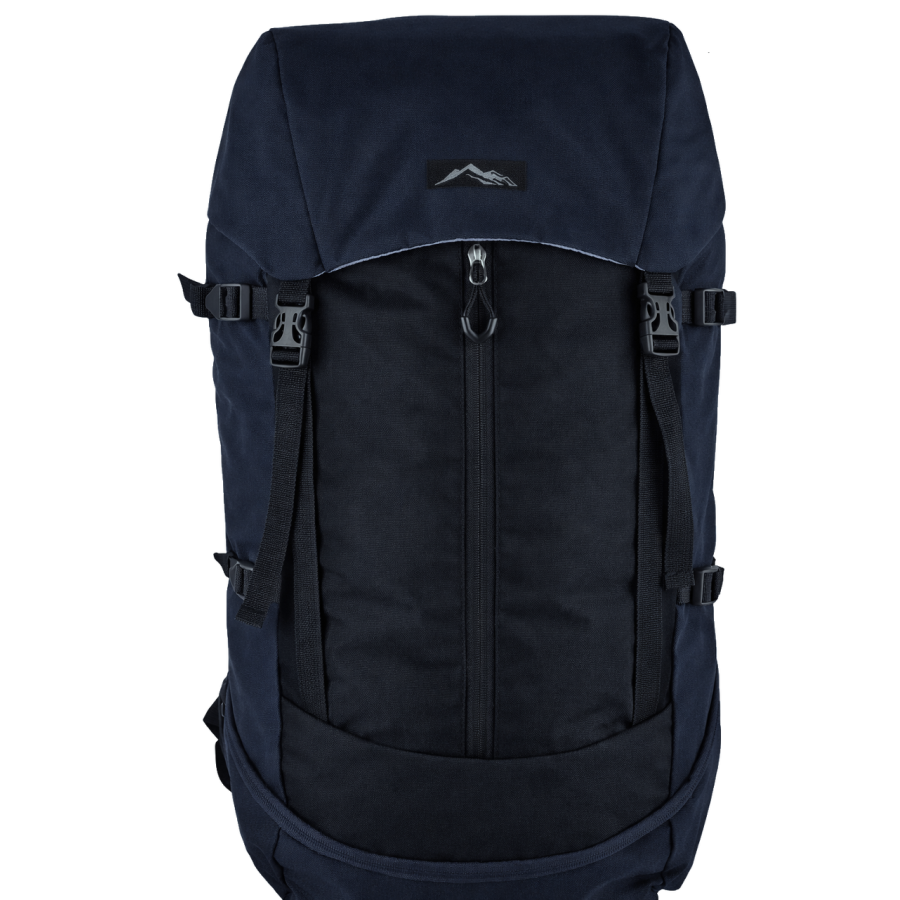 Легкий походный, туристический рюкзак с дождевиком 45L Adventuridge темно-синий