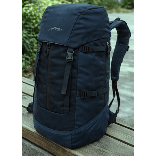 Легкий походный, туристический рюкзак с дождевиком 45L Adventuridge темно-синий