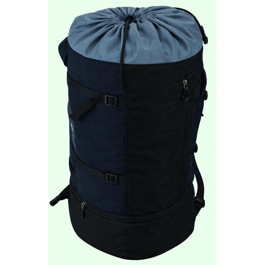 Легкий походный, туристический рюкзак с дождевиком 45L Adventuridge темно-синий