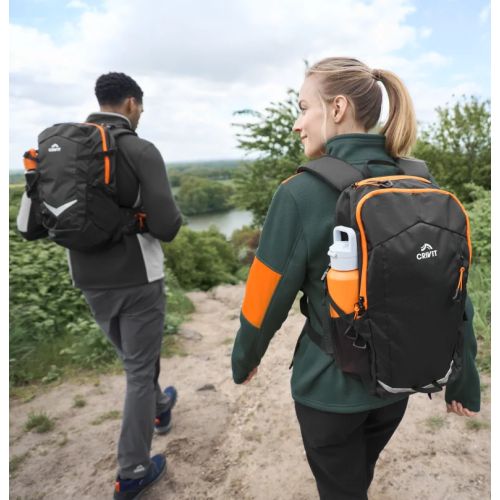 Рюкзак спортивный Crivit 20 л с держателем для гидратора черный