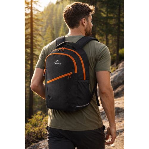 Рюкзак спортивный Crivit Wander-Rucksack 20 л для ноутбука черный