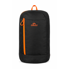 Рюкзак городской Crivit Mini 10 л черный с оранжевым