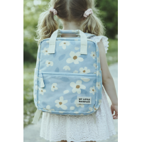 Рюкзак детский My little backpack 6 л с нагрудным ремнем голубой