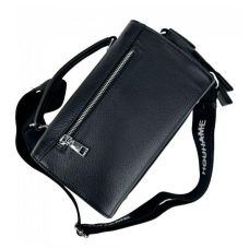 Сумка женская UnaBorsetta Натуральная кожа Черный