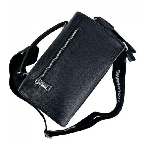 Сумка женская UnaBorsetta Натуральная кожа Черный