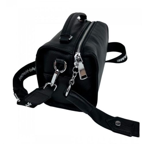 Сумка женская UnaBorsetta Натуральная кожа Черный