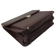 Портфель мужской Exclusive Эко-кожа Коричневый (714000 brown)