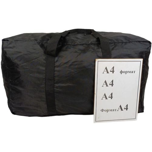 Сумка дорожная складная ASCE 88 л Полиэстер Черный