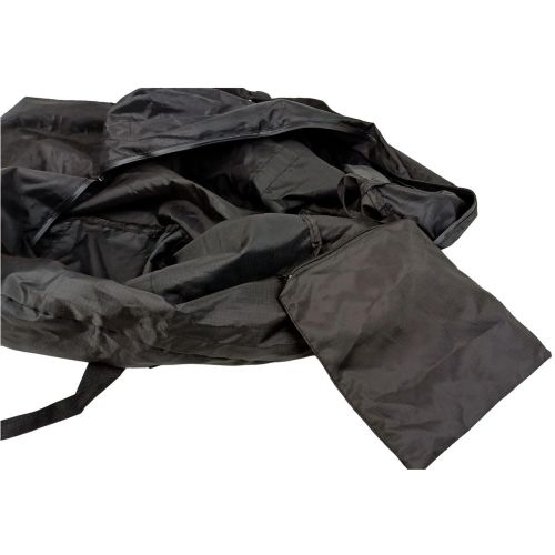 Сумка дорожная складная ASCE 88 л Полиэстер Черный