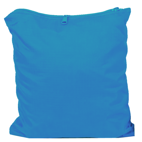 Сумка дорожная складная ASCE 88 л Полиэстер Голубая