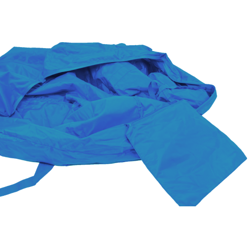 Сумка дорожная складная ASCE 88 л Полиэстер Голубая