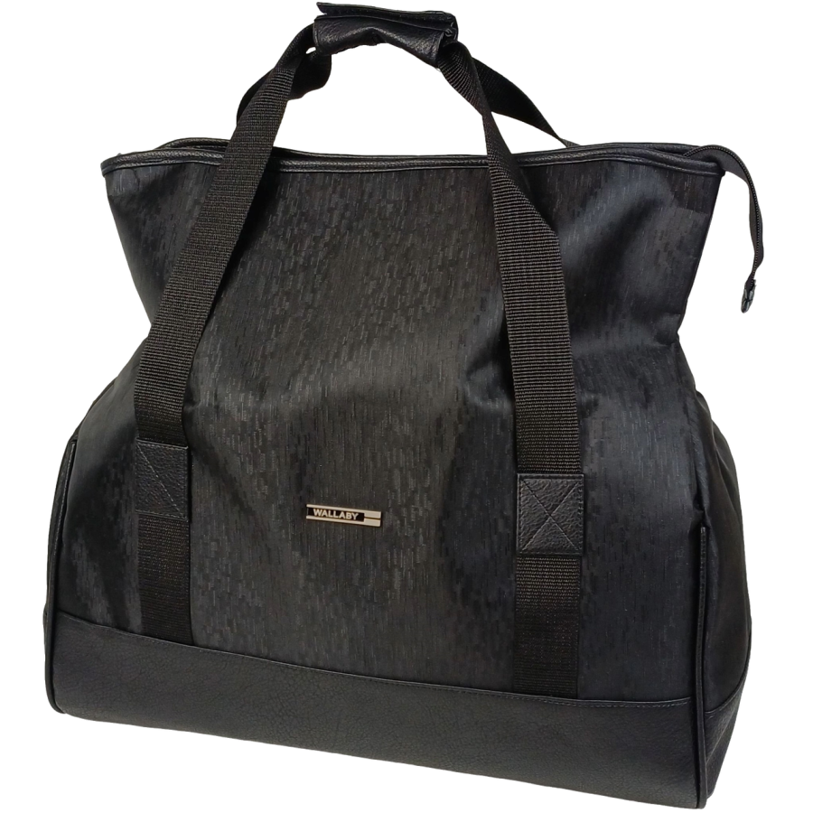 Сумка дорожная саквояж Wallaby 25L полиэстер искусственная кожа Черный