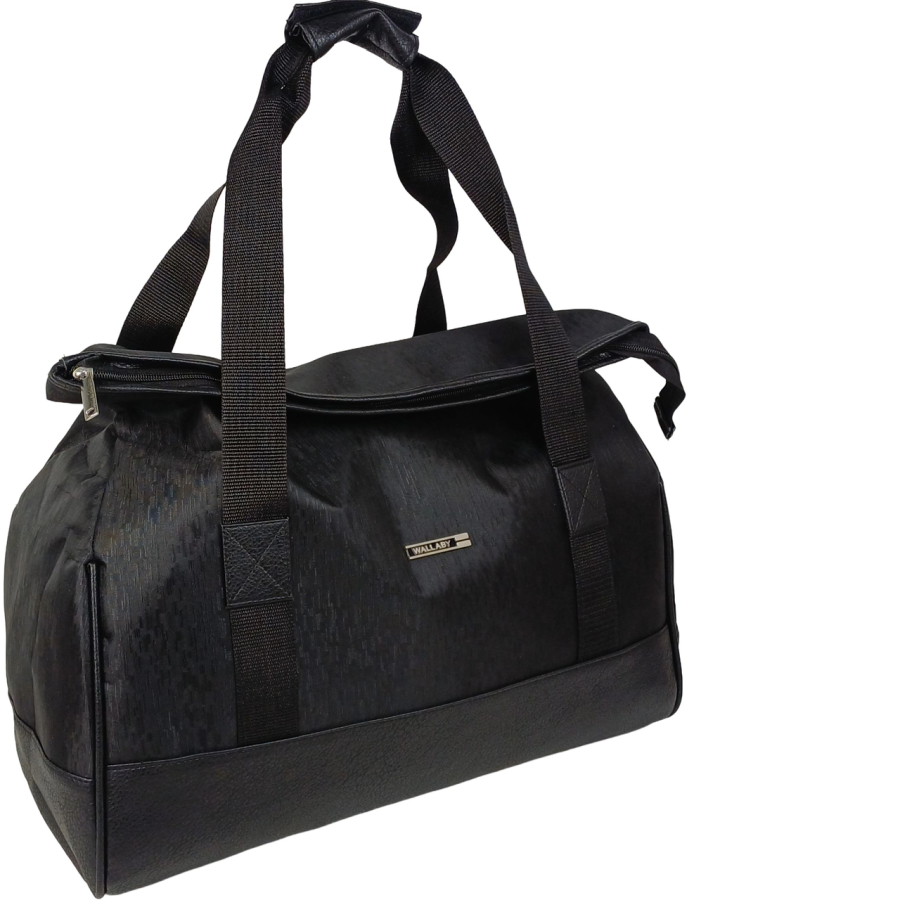 Сумка дорожная саквояж Wallaby 25L полиэстер искусственная кожа Черный