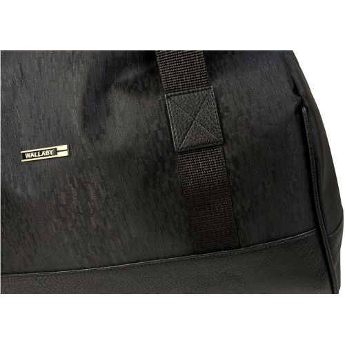 Сумка дорожная саквояж Wallaby 25L полиэстер искусственная кожа Черный