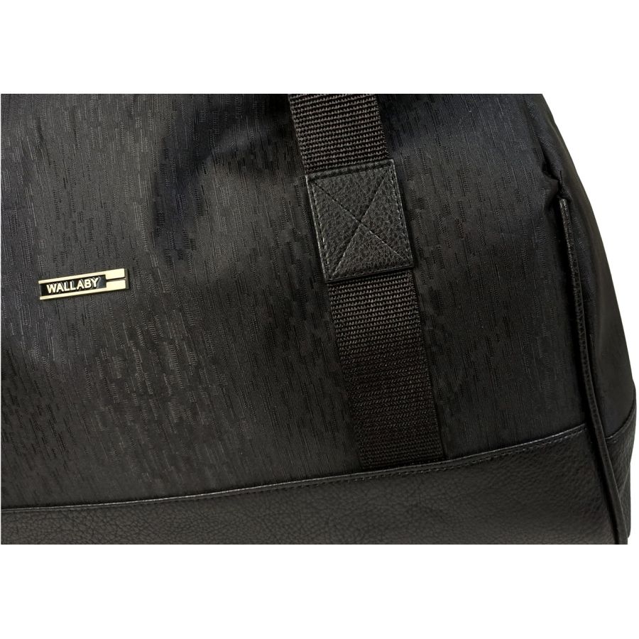 Сумка дорожная саквояж Wallaby 25L полиэстер искусственная кожа Черный