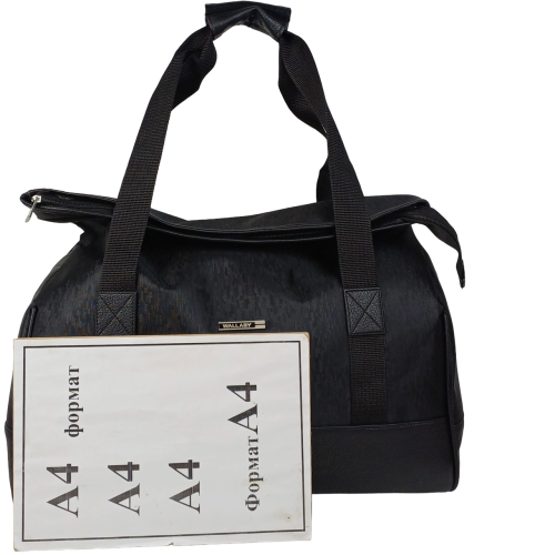 Сумка дорожная саквояж Wallaby 25L полиэстер искусственная кожа Черный