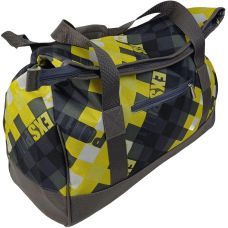 Сумка дорожная саквояж Wallaby 28L полиэстер искусственная кожа Желтый с Черным