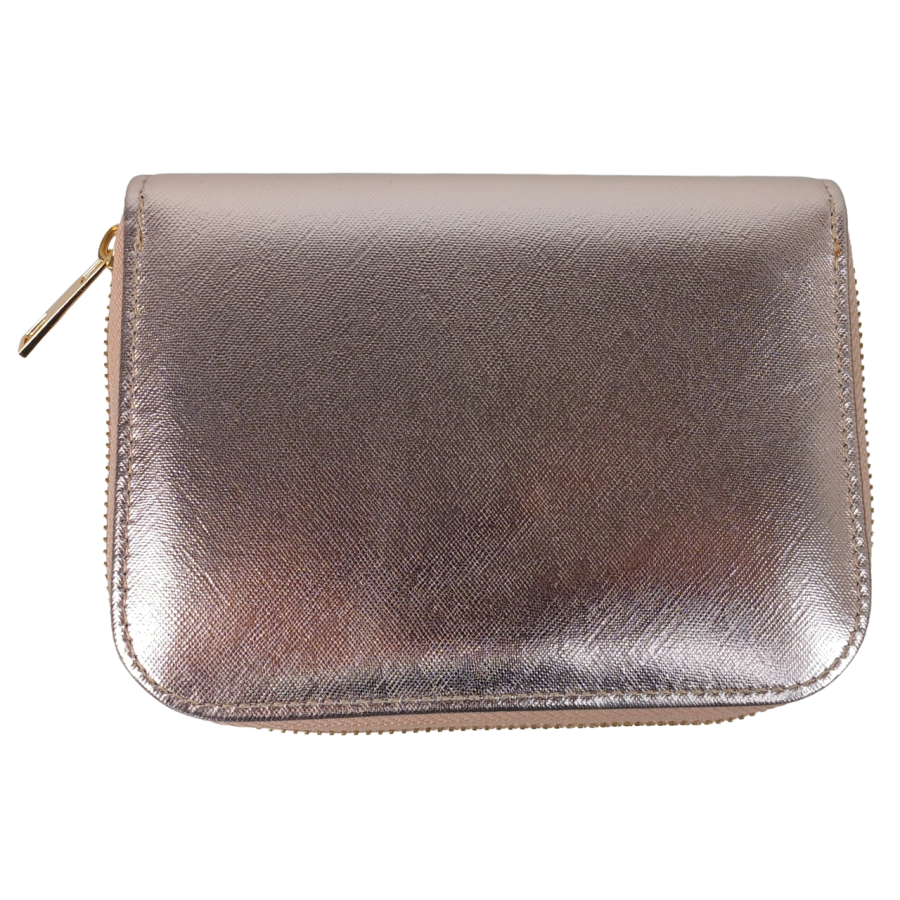 Органайзер для украшений футляр Travel Jewelry Case 16х12,5х2,5 см Розовый перламутр