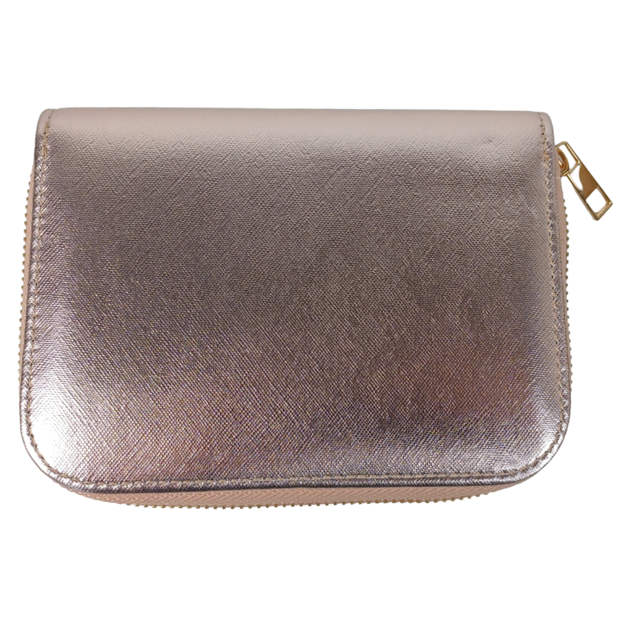 Органайзер для украшений футляр Travel Jewelry Case 16х12,5х2,5 см Розовый перламутр