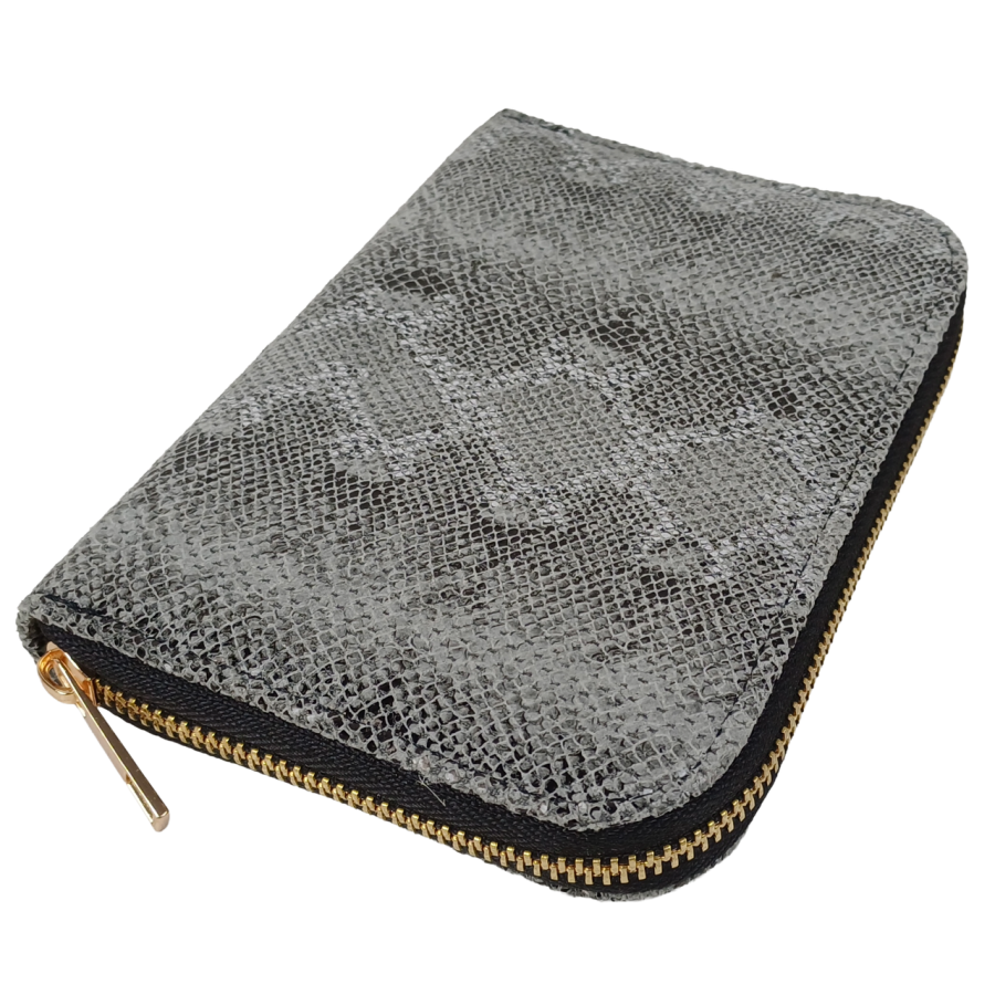 Органайзер для украшений футляр Travel Jewelry Case 16х12,5х2,5 см Серый