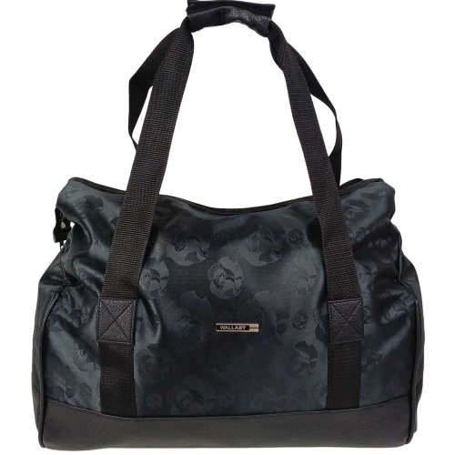 Сумка дорожная саквояж Wallaby 25 л 48×30×20 см Черная