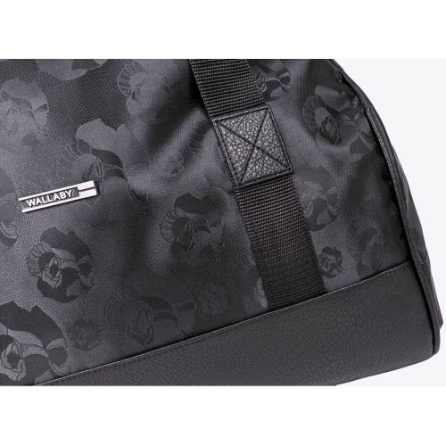 Сумка дорожная саквояж Wallaby 25 л 48×30×20 см Черная