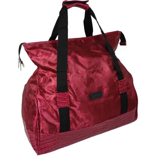 Сумка дорожная саквояж Wallaby 25 л 48×30×20 см Бордовая