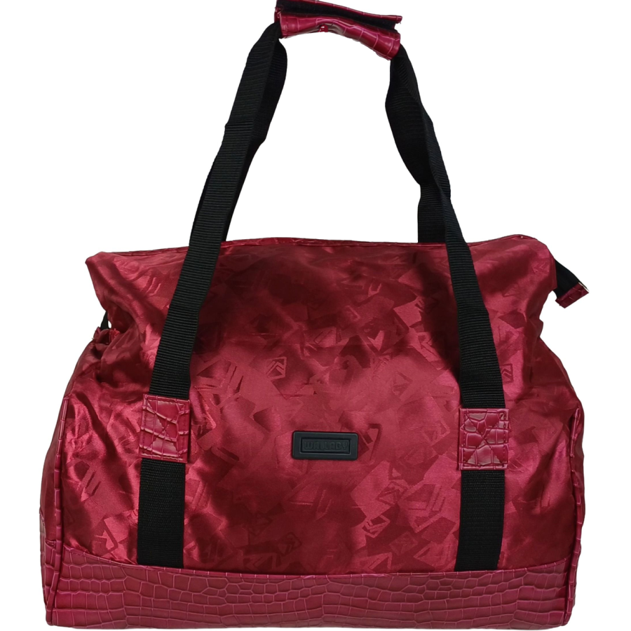 Сумка дорожная саквояж Wallaby 25 л 48×30×20 см Бордовая
