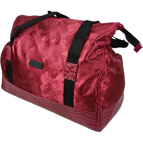 Сумка дорожная саквояж Wallaby 25 л 48×30×20 см Бордовая