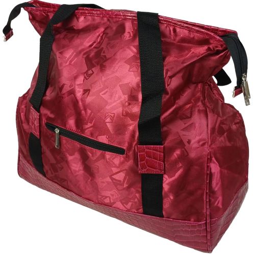 Сумка дорожная саквояж Wallaby 25 л 48×30×20 см Бордовая