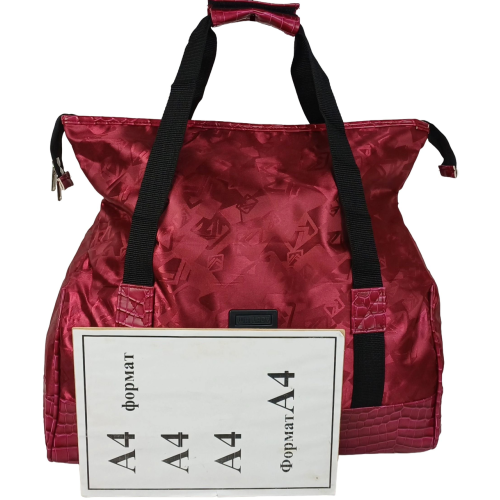 Сумка дорожная саквояж Wallaby 25 л 48×30×20 см Бордовая