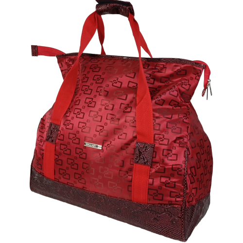 Дорожная сумка, саквояж 25L Wallaby красный квадраты