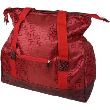 Дорожная сумка, саквояж 25L Wallaby красный квадраты