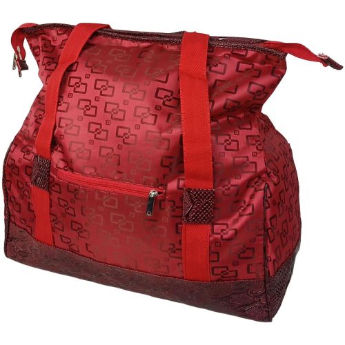 Дорожная сумка, саквояж 25L Wallaby красный квадраты