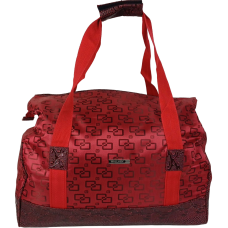 Дорожная сумка, саквояж 25L Wallaby красный квадраты