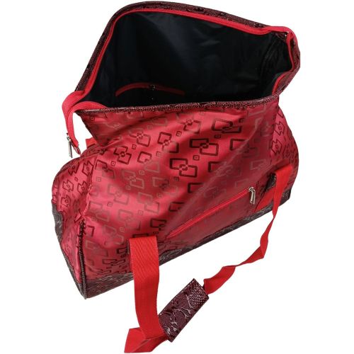 Дорожная сумка, саквояж 25L Wallaby красный квадраты