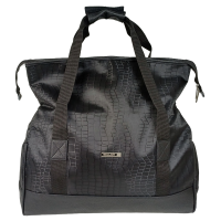 Сумка дорожная саквояж Wallaby 25 л 48×30×20 см Черная