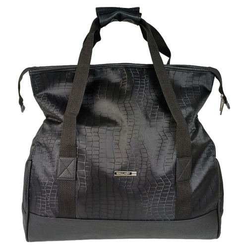 Сумка дорожная саквояж Wallaby 25 л 48×30×20 см Черная