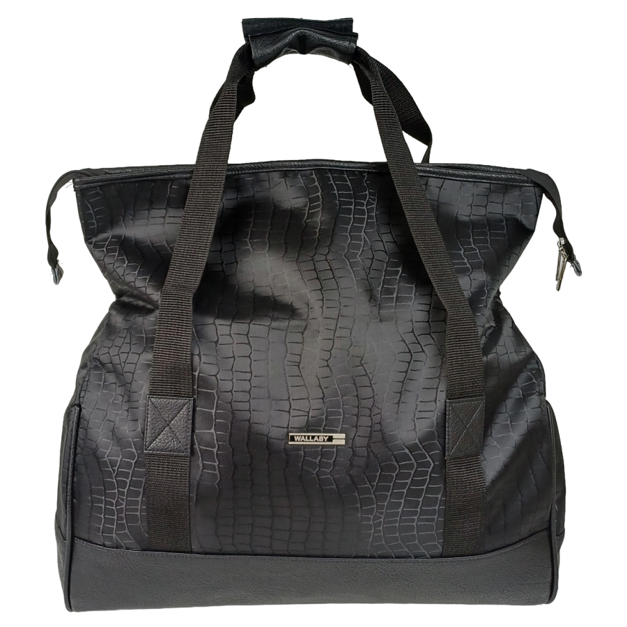 Сумка дорожная саквояж Wallaby 25 л 48×30×20 см Черная