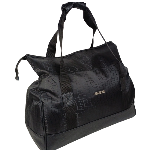 Сумка дорожная саквояж Wallaby 25 л 48×30×20 см Черная