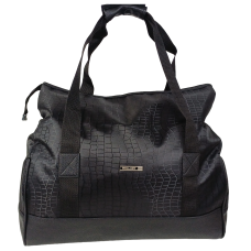 Сумка дорожная саквояж Wallaby 25 л 48×30×20 см Черная