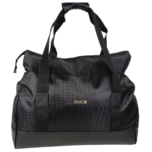 Сумка дорожная саквояж Wallaby 25 л 48×30×20 см Черная