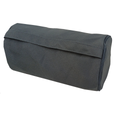 Косметичка Novitesse тканевая цилиндрическая 25х15 см Серая