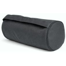 Косметичка Novitesse тканевая цилиндрическая 25х15 см Серая