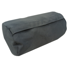 Косметичка Novitesse тканевая цилиндрическая 25х15 см Серая