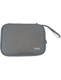 Органайзер, сумка-чехол для кабелей, зарядных устройств Lab31 серый