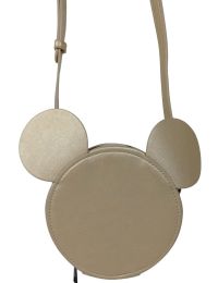 Сумка детская C&A Mickey Mouse из экокожи для девочки 17х17 см Золотистый