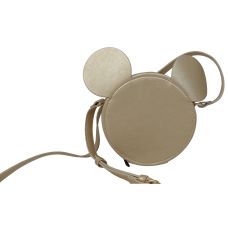 Сумка детская C&A Mickey Mouse из экокожи для девочки 17х17 см Золотистый