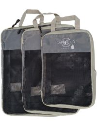 Набор органайзеров дорожных Bolan Home полиэстер Серый/Черный